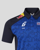 Red Bull Racing F1 Men's 2026 Isack Hadjar Team Polo Shirt- Blue Polos Red Bull Racing 