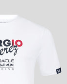 Red Bull Racing F1 Sergio "Checo" Perez Flag T-Shirt - White/Navy T-shirts Red Bull Racing 