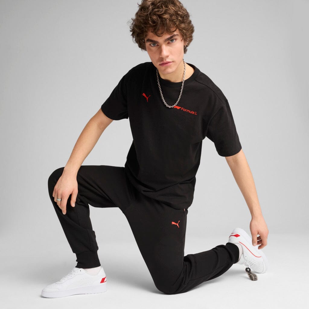 Formula 1 Tech Puma Relaxed Essential T-Shirt - Red/Black T-shirts Formula 1 