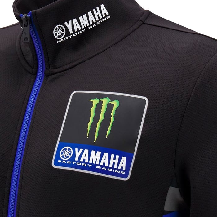 メンズウェア YAMAHA XL700 Monster Energy Yamaha 2025 Men's Team Replica Full Zip Sweatshirt