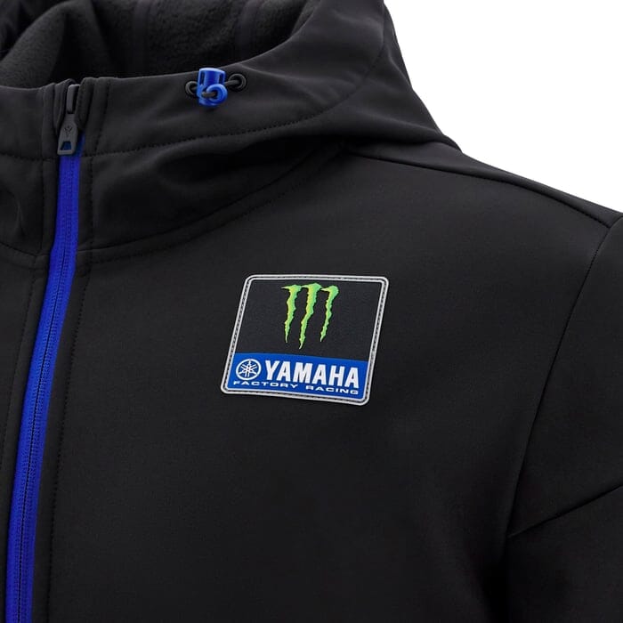 Monster Energy Yamaha Men's Travel Softshell Jacket - Black Jackets Yamaha Racing 