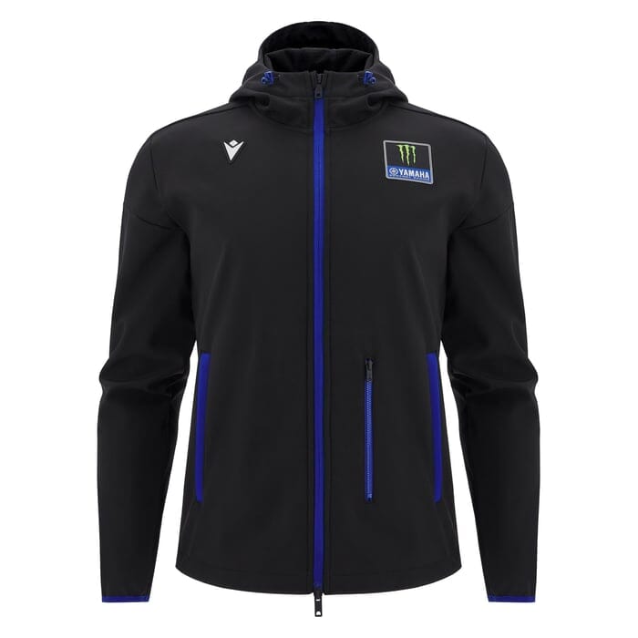 Monster Energy Yamaha Men's Travel Softshell Jacket - Black Jackets Yamaha Racing 