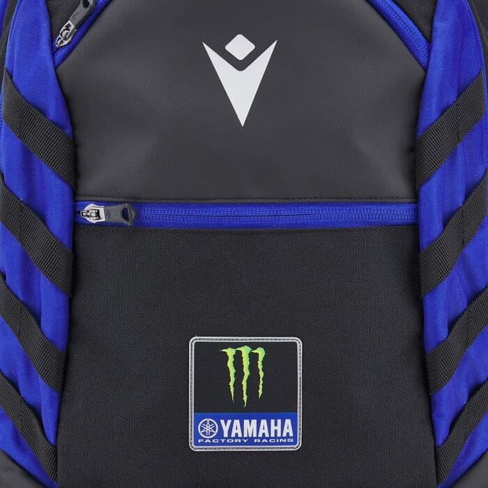 Monster Energy Yamaha Travel Custom Backpack - Black Bags Yamaha Racing 