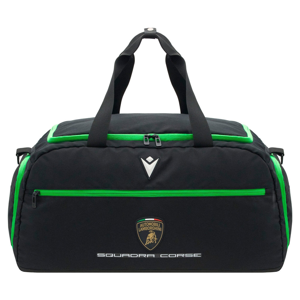 Automobili Lamborghini Squadra Corse Gym/Duffel Bag- Black Bags Automobili Lamborghini 
