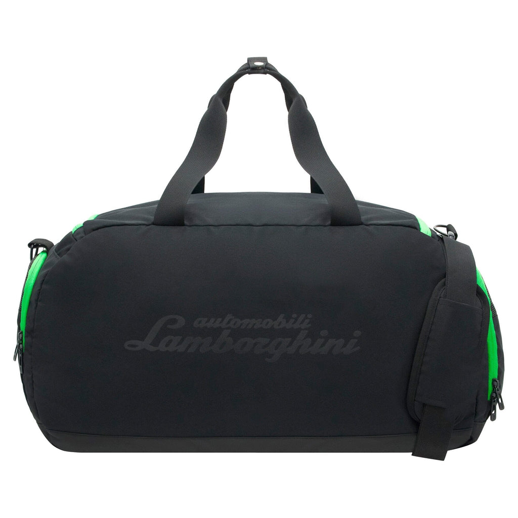 Automobili Lamborghini Squadra Corse Gym/Duffel Bag- Black Bags Automobili Lamborghini 