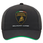Automobili Lamborghini Squadra Corse 2026 Team Hat - Black Hats Automobili Lamborghini 