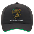 Automobili Lamborghini Squadra Corse 2026 Team Hat - Black Hats Automobili Lamborghini 