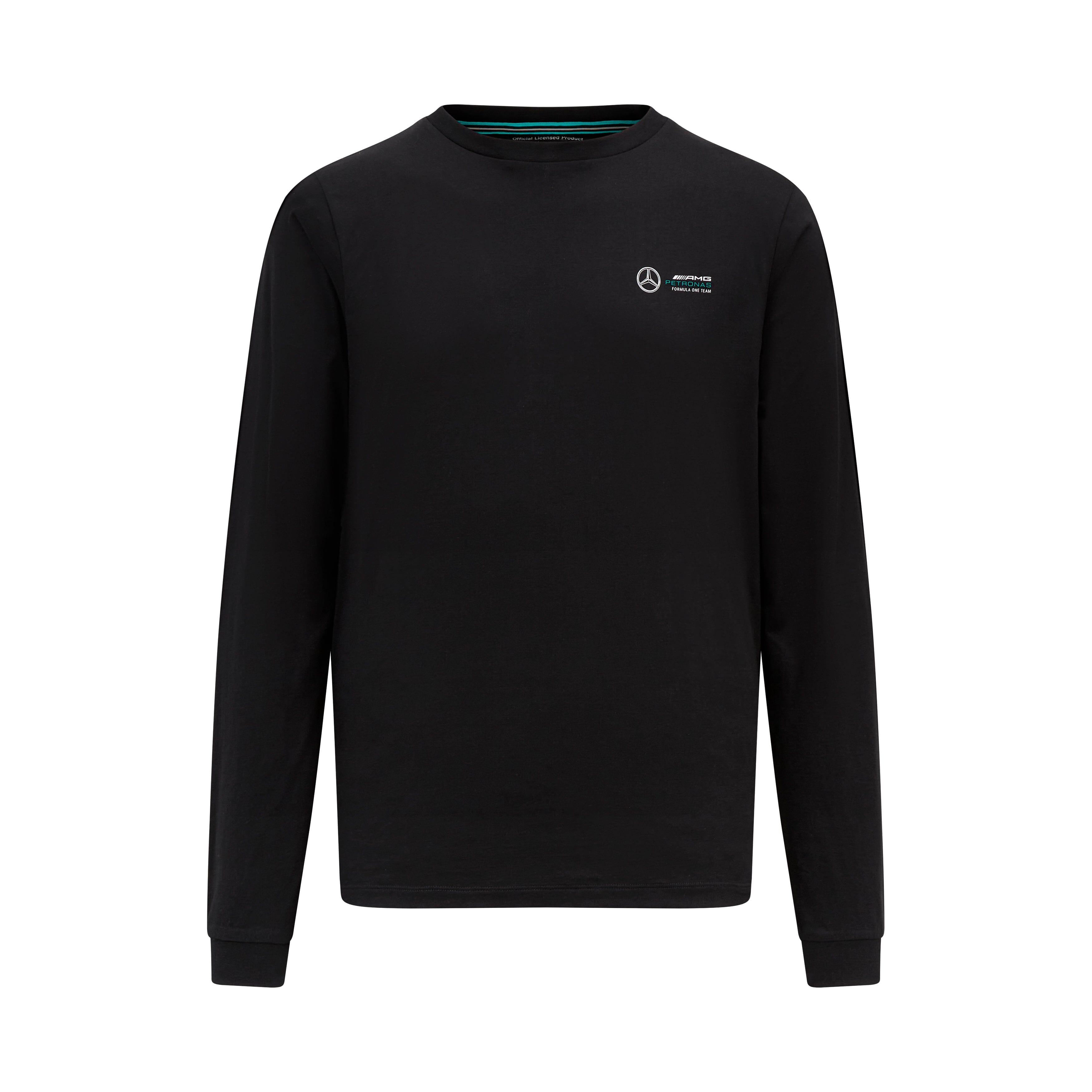 Mercedes AMG Petronas F1 Men's Long Sleeve T-Shirt - Black/White – CMC  Motorsports®