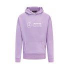 Mercedes AMG Petronas F1 Unisex Retro Hoodie - Mint/Lilac/Blue Hoodies Mercedes AMG Petronas XXS Purple 