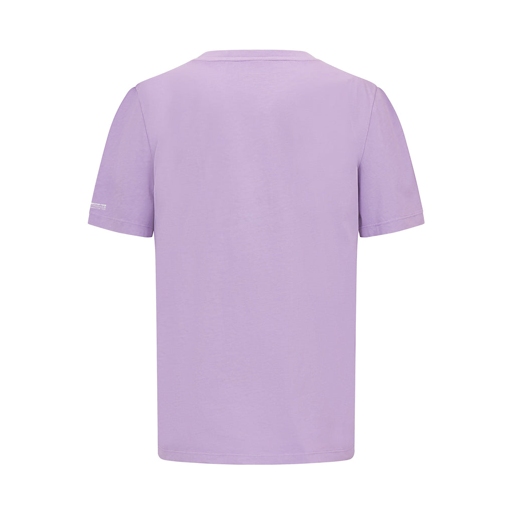 Mercedes AMG Petronas F1 Men's Retro T-Shirt - Mint/Lilac/Blue T-shirts Mercedes AMG Petronas 