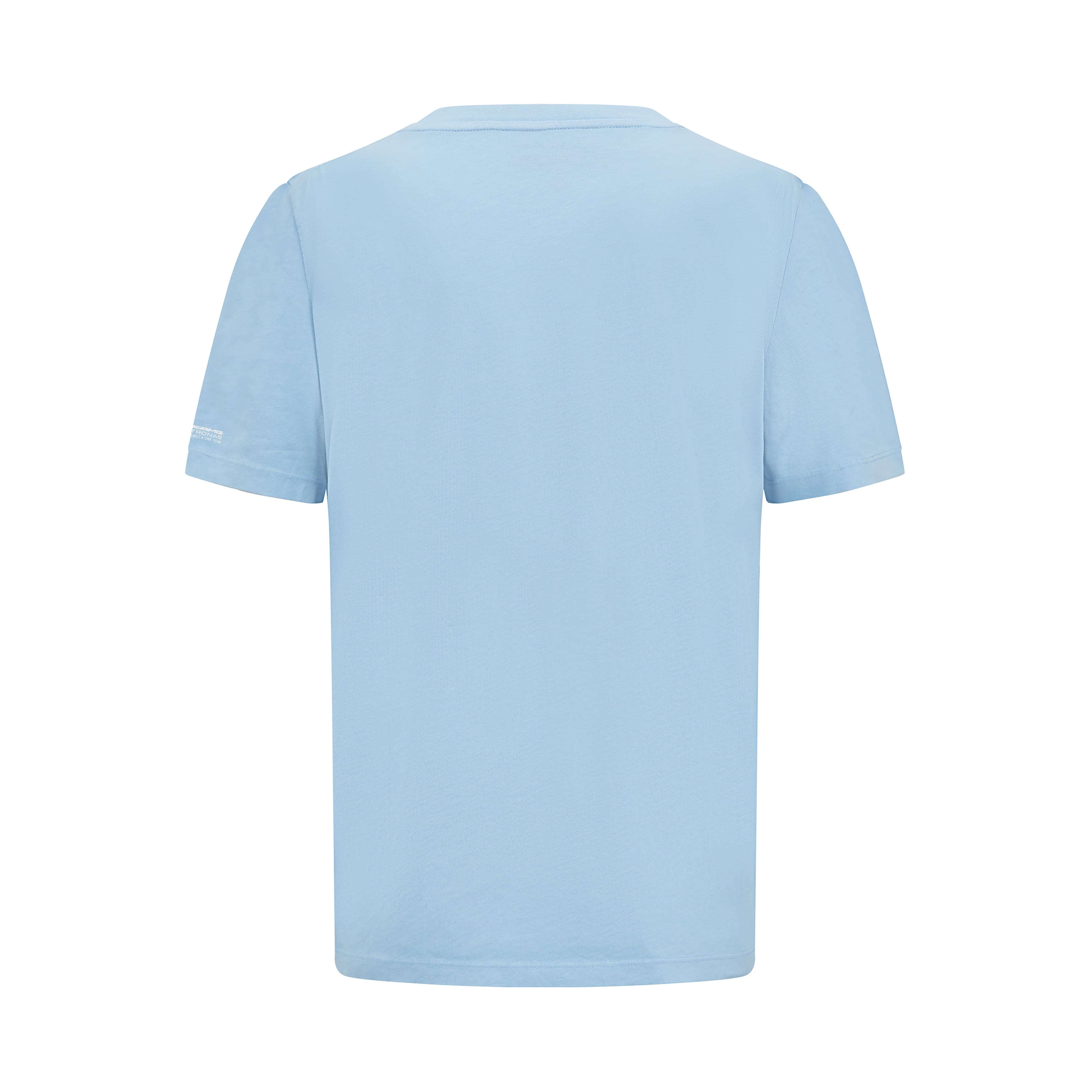 Mercedes AMG Petronas F1 Men's Retro T-Shirt - Mint/Lilac/Blue T-shirts Mercedes AMG Petronas 