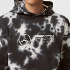 Mercedes AMG Petronas F1 Unisex Tie-Dye Hoodie Hoodies Mercedes AMG Petronas 
