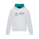 Mercedes AMG Petronas F1 Women's Oversized Hoodie - Black/White Hoodies Mercedes AMG Petronas XXS White 