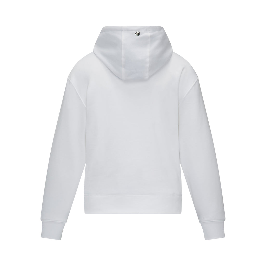 Mercedes AMG Petronas F1 Women's Oversized Hoodie - Black/White Hoodies Mercedes AMG Petronas 