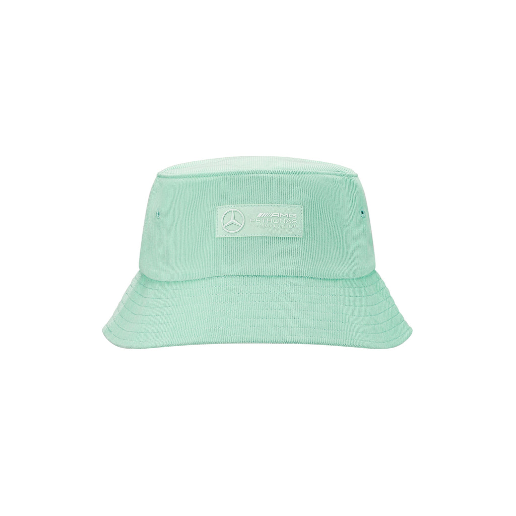 Mercedes AMG Petronas F1 Retro Cord Bucket Hat Hats Mercedes AMG Petronas Green 
