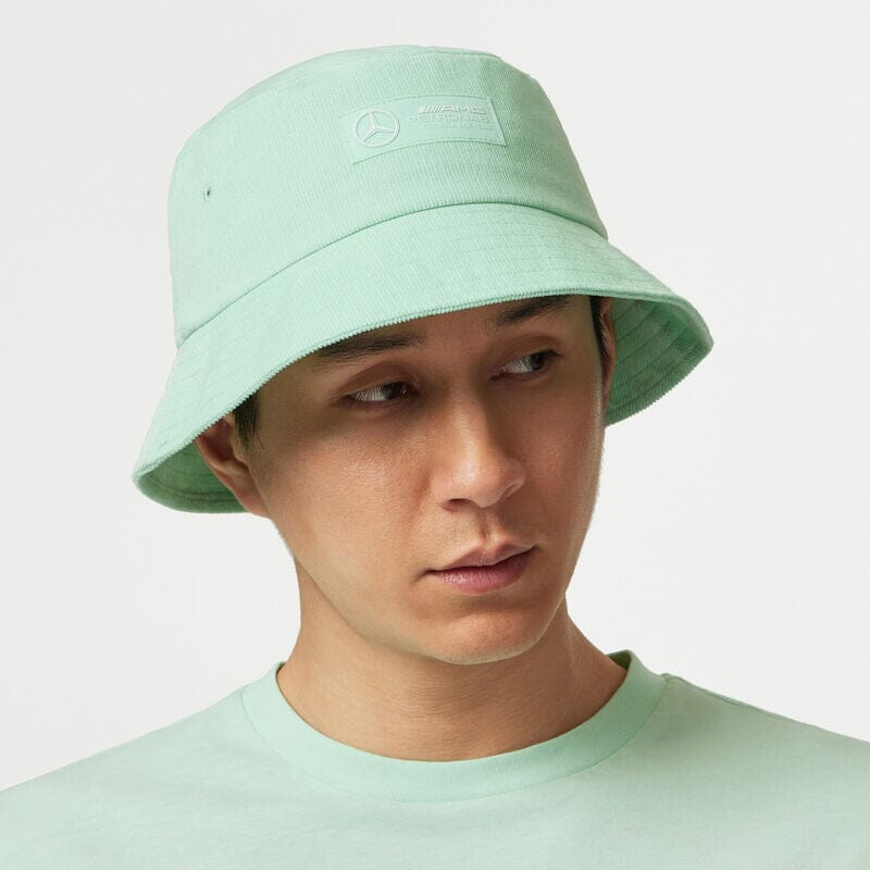 Mercedes AMG Petronas F1 Retro Cord Bucket Hat Hats Mercedes AMG Petronas 