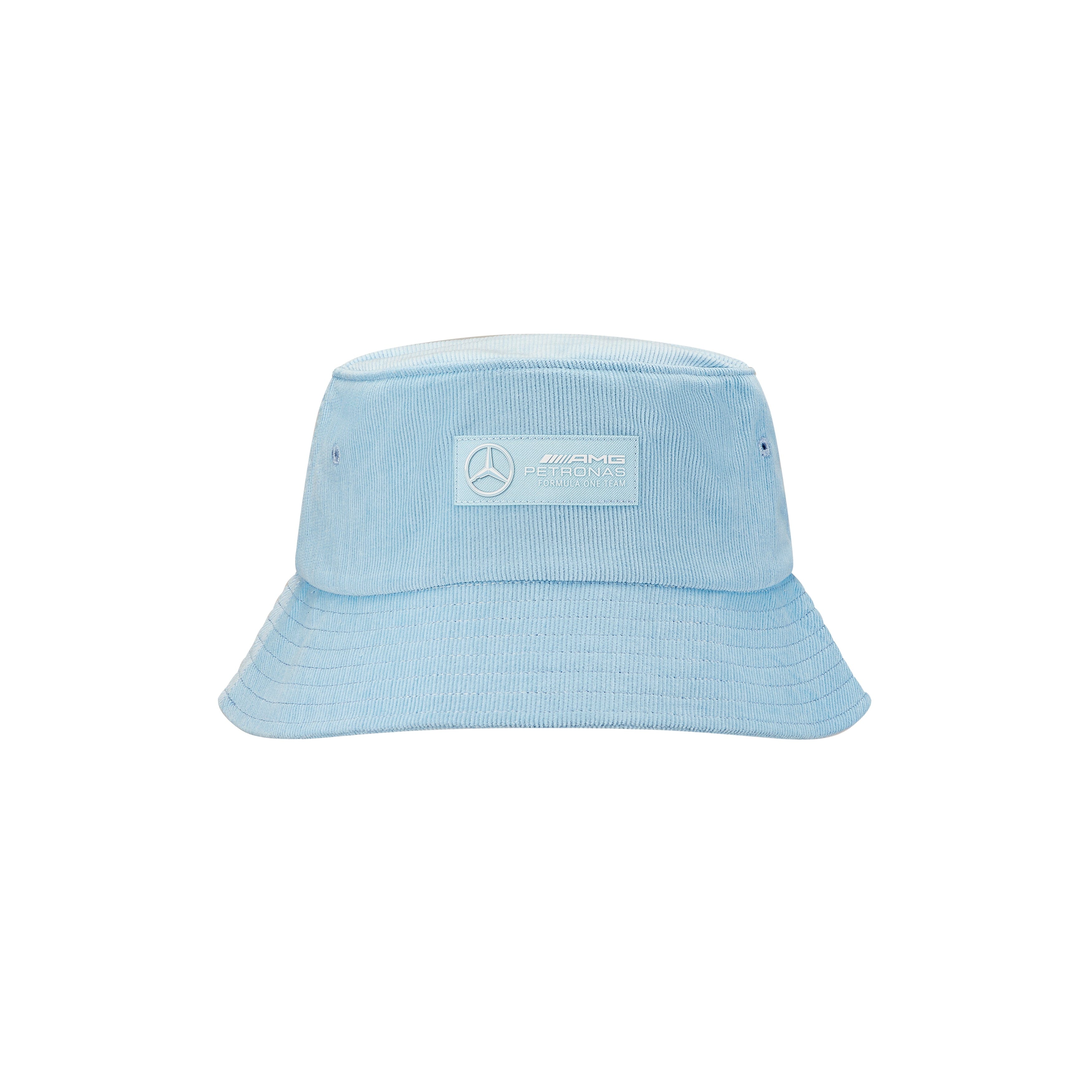 Mercedes AMG Petronas F1 Retro Cord Bucket Hat Hats Mercedes AMG Petronas Blue 