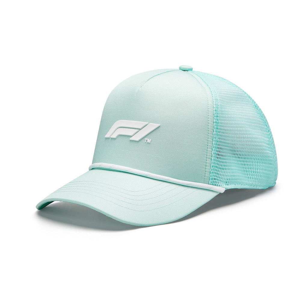 Formula 1 Tech Pastel Trucker Hat- Pink/Blue/Purple Hats Formula 1 Blue 