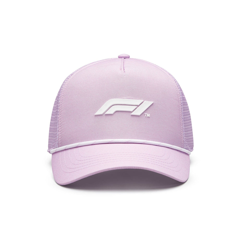 Formula 1 Tech Pastel Trucker Hat- Pink/Blue/Purple Hats Formula 1 