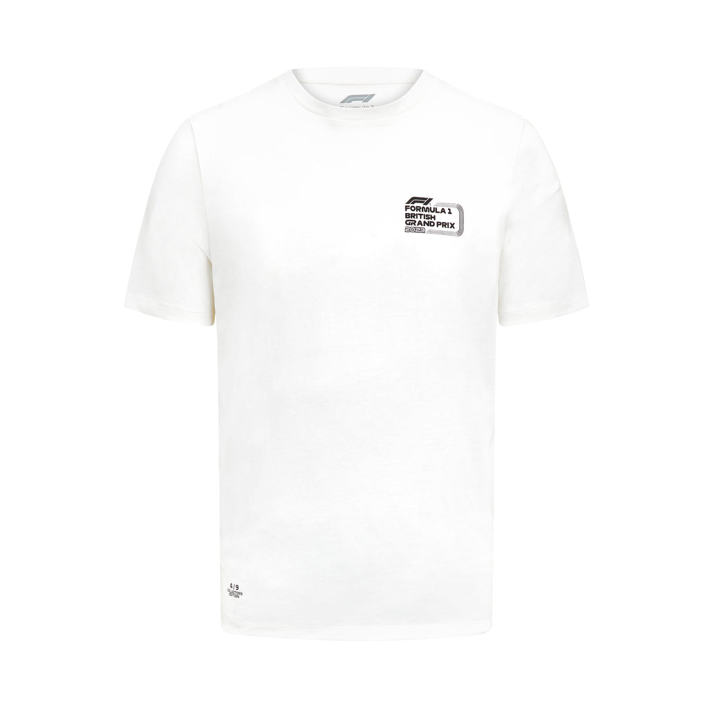 Formula 1 Tech Collection F1 Silverstone GP T-Shirt - White T-shirts Formula 1 