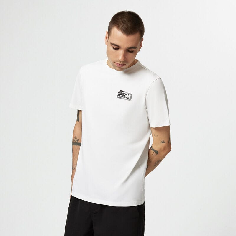 Formula 1 Tech Collection F1 Silverstone GP T-Shirt - White T-shirts Formula 1 