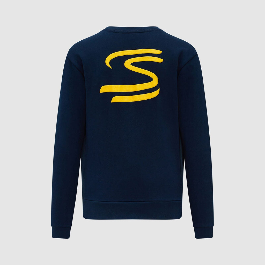 Ayrton Senna Crew Sweater - Blue Hoodies Ayrton Senna 
