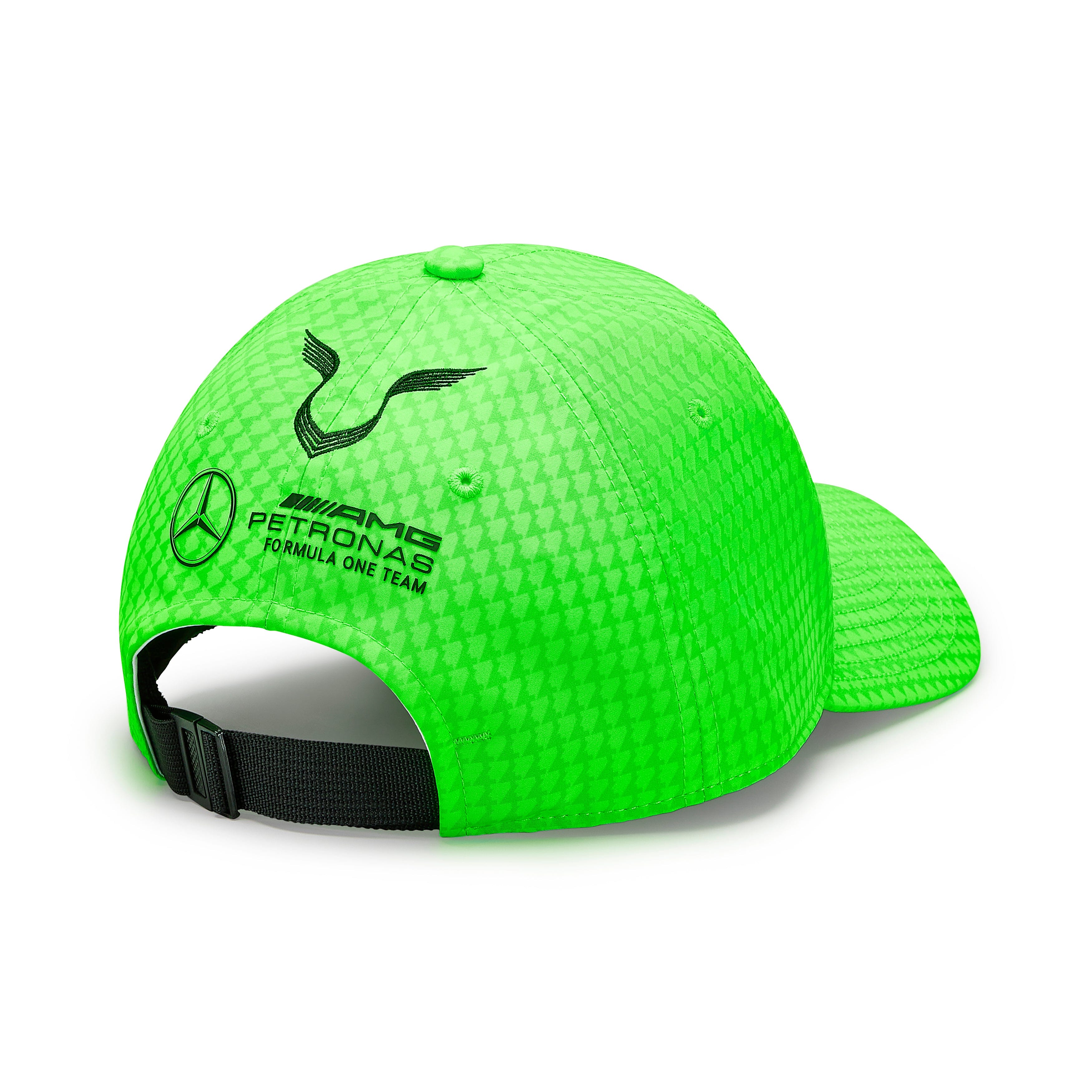 Casquette MERCEDES AMG Petronas Lewis HAMILTON grise réplica Logo