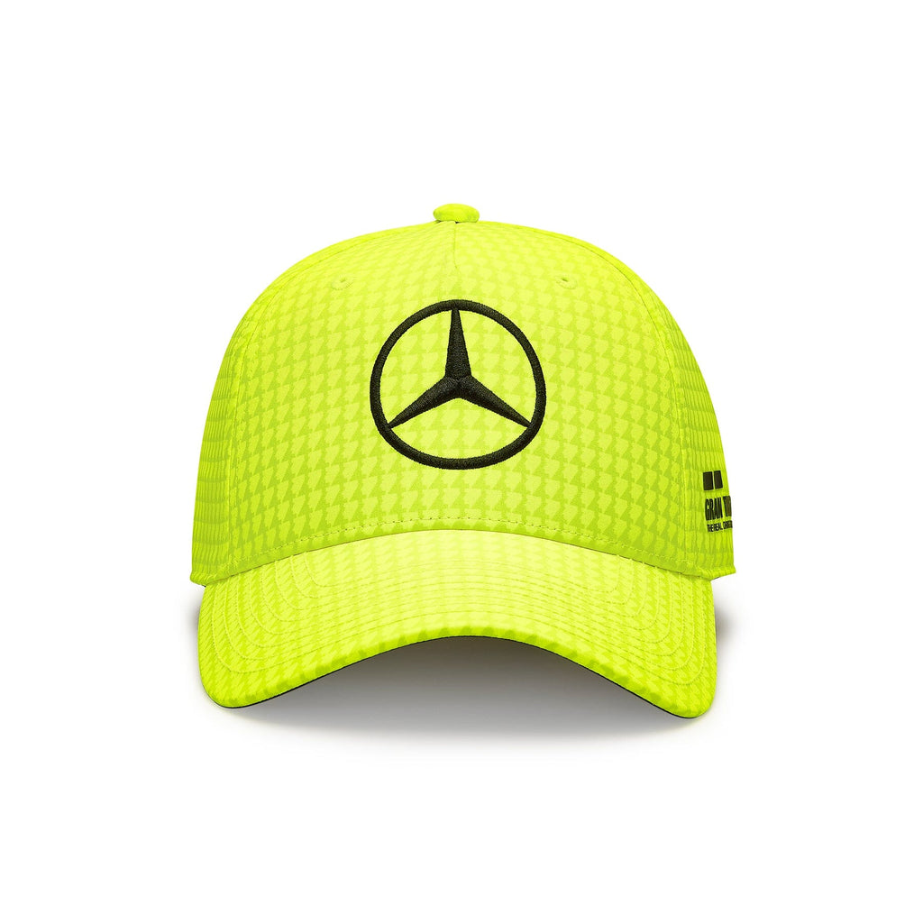 Mercedes AMG Petronas F1 2023 Special Edition Lewis Hamilton Canada GP Hat- Yellow Hats Mercedes AMG Petronas 
