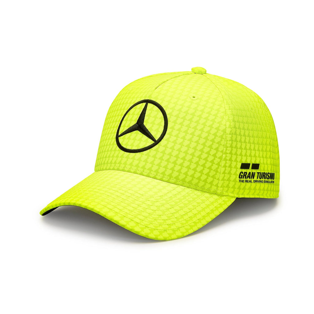 Mercedes AMG Petronas F1 2023 Special Edition Lewis Hamilton Canada GP Hat- Yellow Hats Mercedes AMG Petronas 