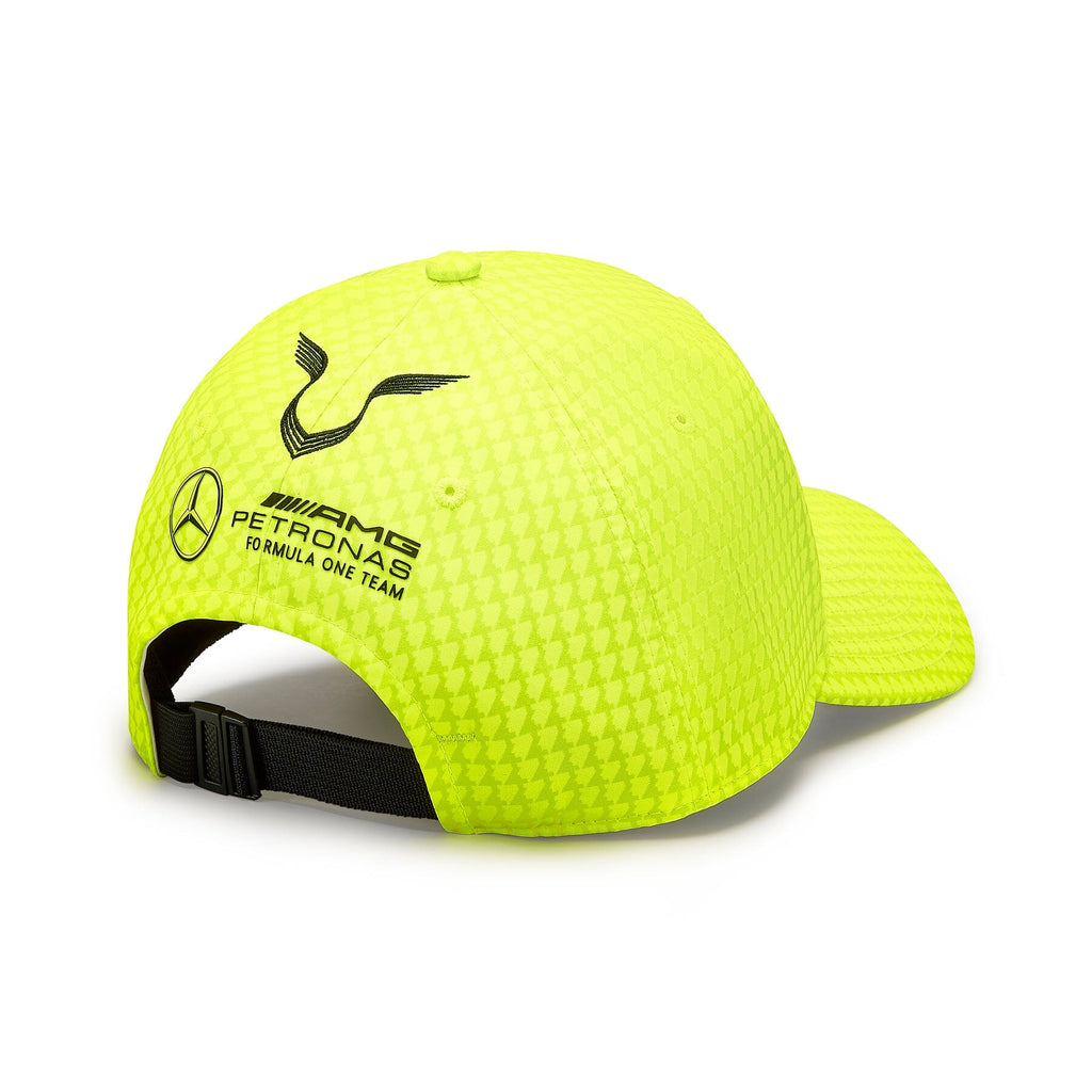 Mercedes AMG Petronas F1 2023 Special Edition Lewis Hamilton Canada GP Hat- Yellow Hats Mercedes AMG Petronas 
