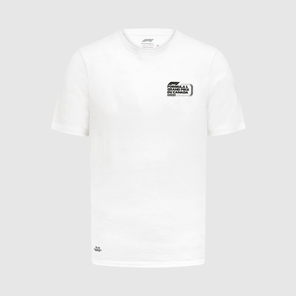 Formula 1 Tech Limited Edition Canada GP T-Shirt - White T-shirt Formula 1 