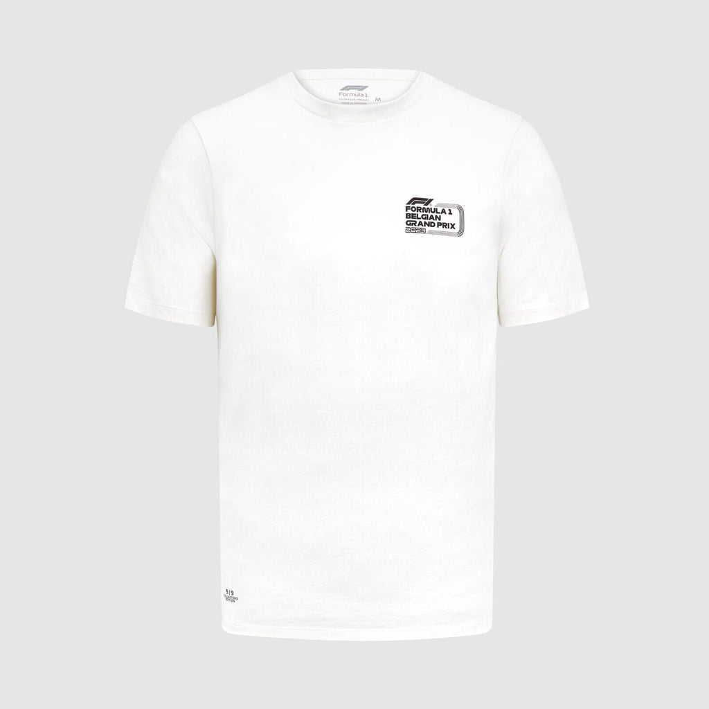 Formula 1 Tech Limited Edition Belgian GP T-Shirt - White T-shirts Formula 1 
