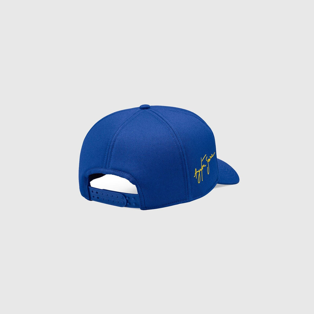 Ayrton Senna Replica Nacional Baseball Hat- Blue with Gift Bag Hats Ayrton Senna 