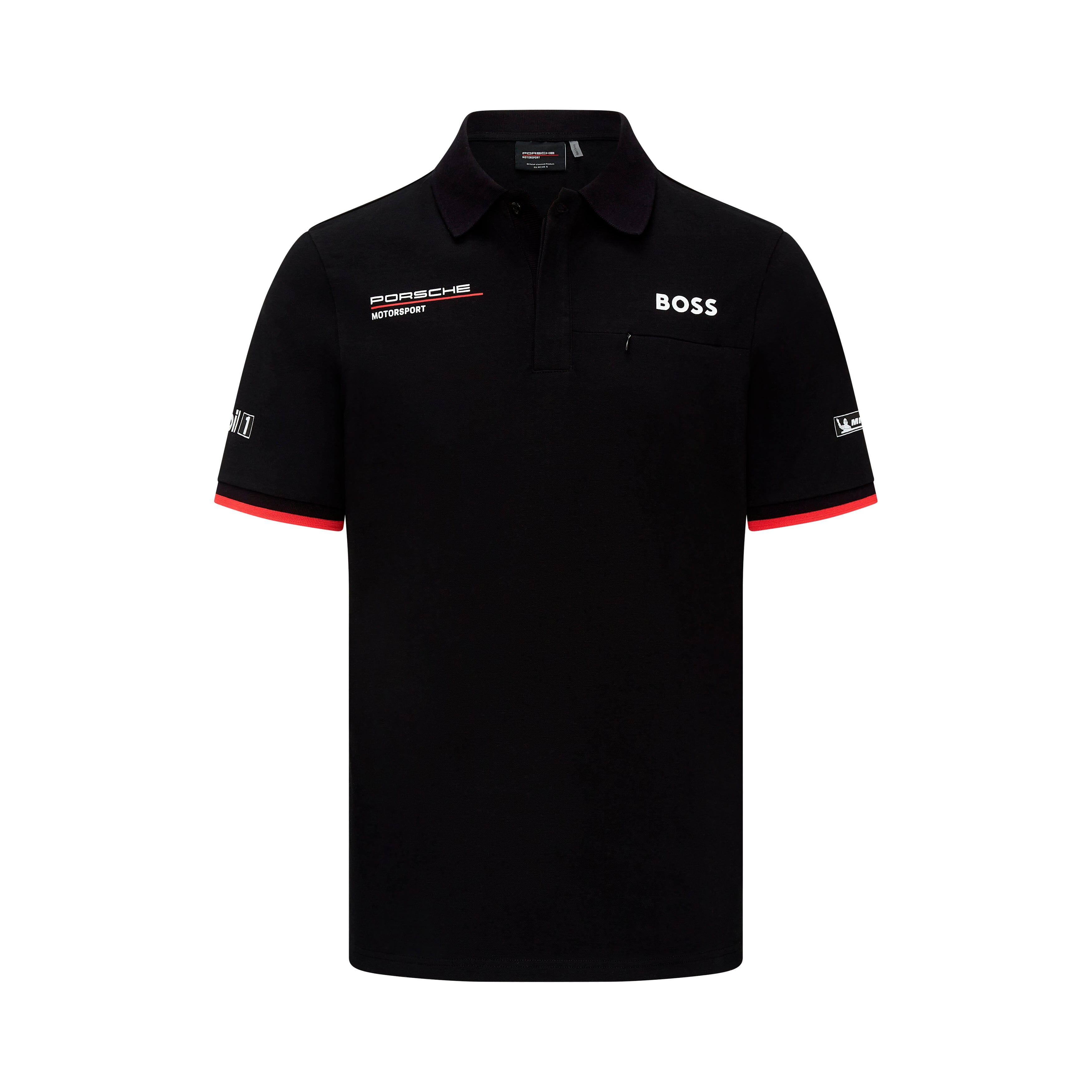 kran værst Rafflesia Arnoldi Porsche Motorsport Men's Team Polo Shirt - White/Black – CMC Motorsports®
