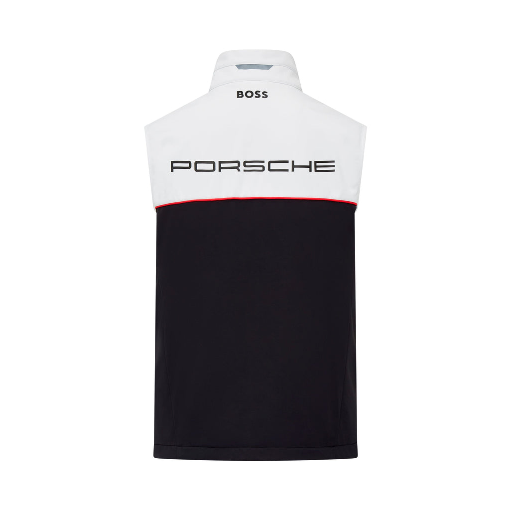Porsche Motorsport Team Vest- Black Vest Porsche 