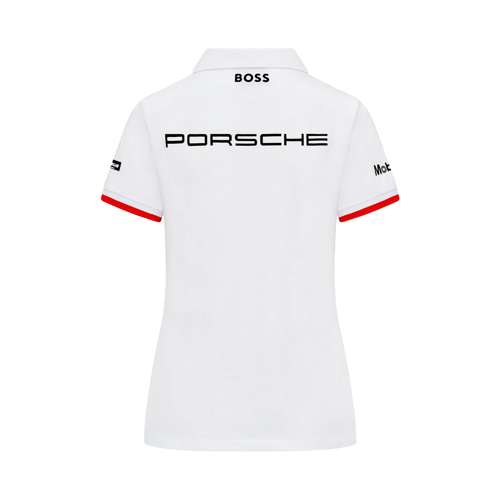 Porsche Motorsport Women's Team Polo Shirt - White Polos Porsche 