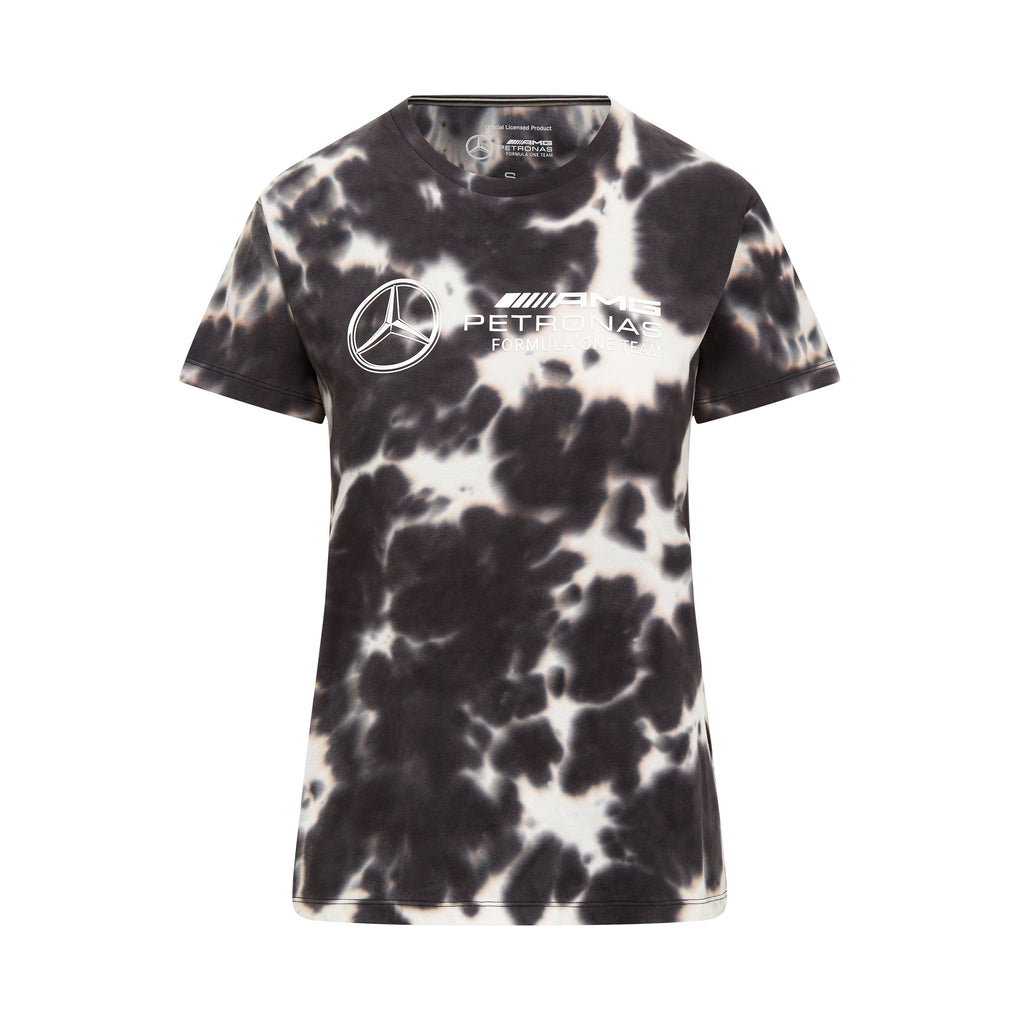 Mercedes AMG Petronas F1 Women's Tie-Dye T-Shirt T-shirts Mercedes AMG Petronas 
