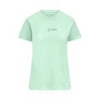 Mercedes AMG Petronas F1 Women's Retro T-Shirt - Mint/Lilac/Blue T-shirts Mercedes AMG Petronas XXS Green 
