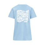 Mercedes AMG Petronas F1 Women's Retro T-Shirt - Mint/Lilac/Blue T-shirts Mercedes AMG Petronas 