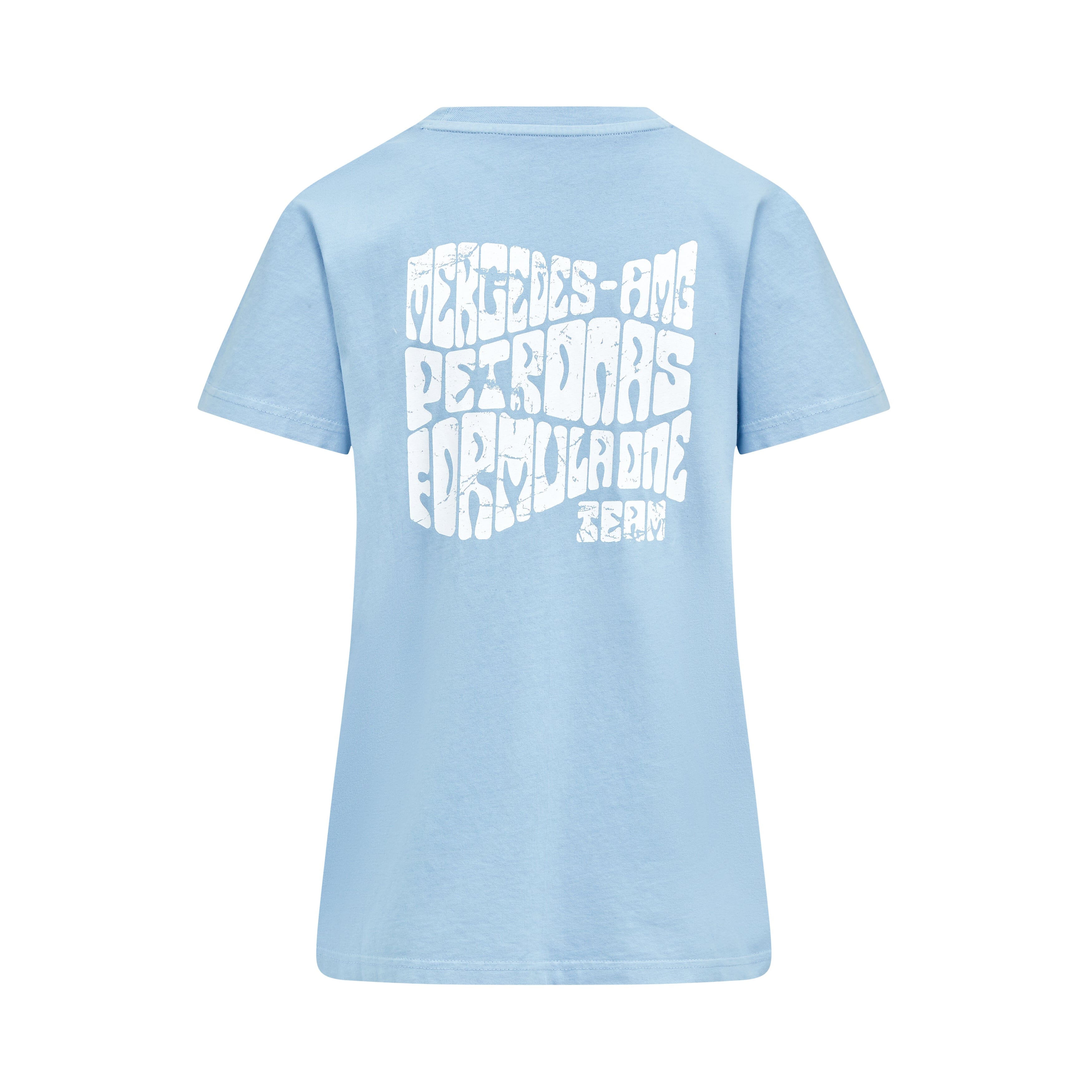 Mercedes AMG Petronas F1 Women's Retro T-Shirt - Mint/Lilac/Blue T-shirts Mercedes AMG Petronas 