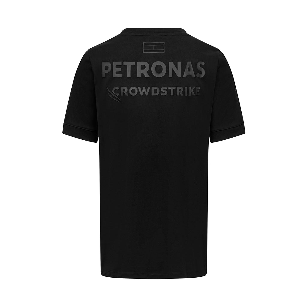 Mercedes Benz AMG Petronas F1 2023 Men's Team Stealth T-Shirt -Black/White/Green T-shirts Mercedes AMG Petronas 