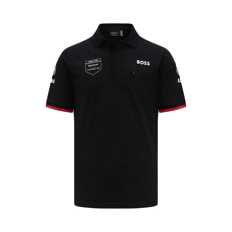 Porsche Formula E Team Polo Shirt - Black Polos Porsche Formula E 