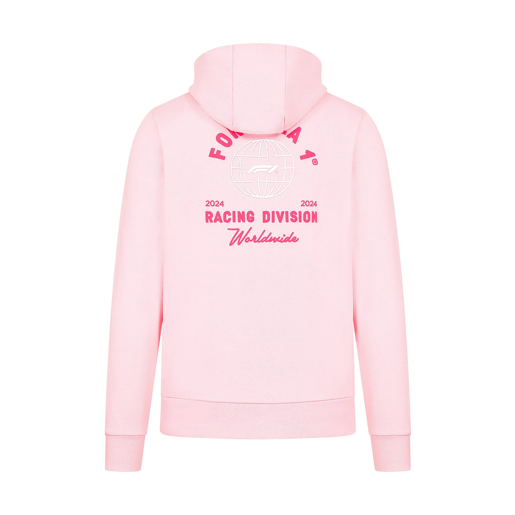 Formula 1 Tech Collection F1 "Racing Division Worldwide' Hoodie - Yellow/Pink Hoodies Formula 1 