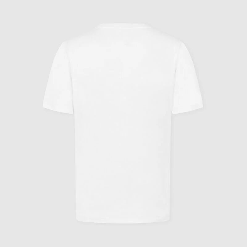 Mercedes Benz AMG Petronas F1 Men's Small Logo T-Shirt - Black/White T-shirts Mercedes AMG Petronas 