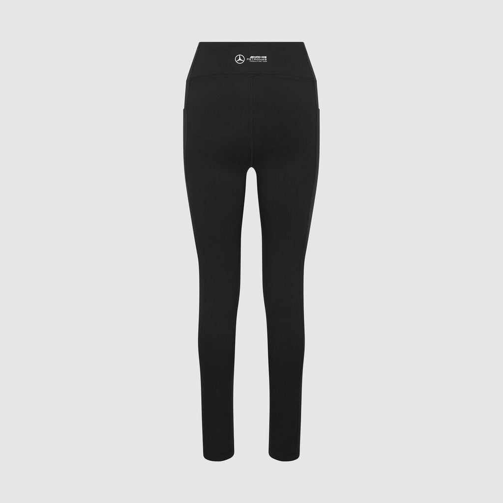 Mercedes AMG Petronas F1 Women's Leggings - Black Pants Mercedes AMG Petronas 