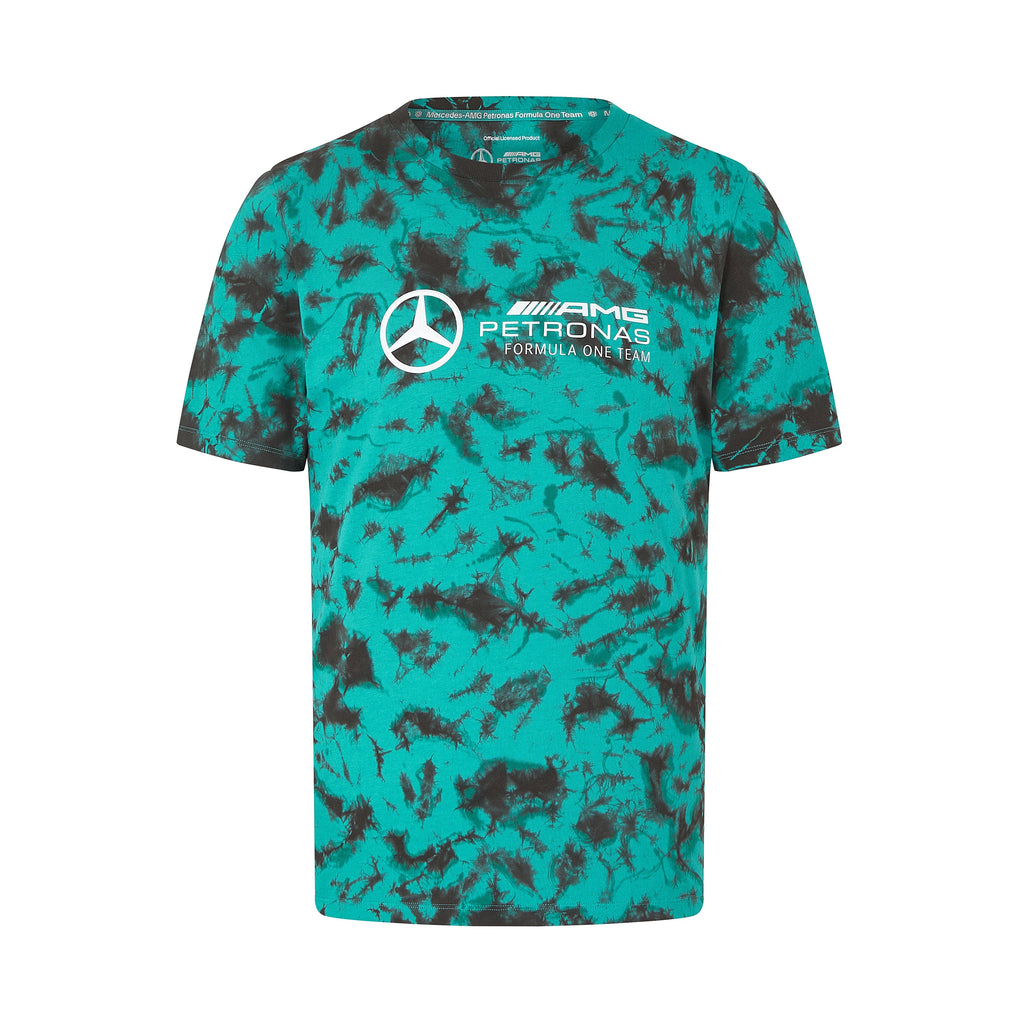 Mercedes AMG Petronas F1 Men's Tie Dye T-Shirt T-shirts Mercedes AMG Petronas 