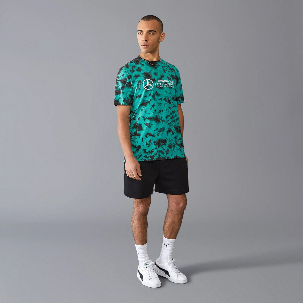 Mercedes AMG Petronas F1 Men's Tie Dye T-Shirt T-shirts Mercedes AMG Petronas 