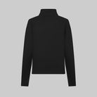 Mercedes AMG Petronas F1 Women's Relaxed Fit 1/4 Zip Sweater - Black Sweatshirt Mercedes AMG Petronas 