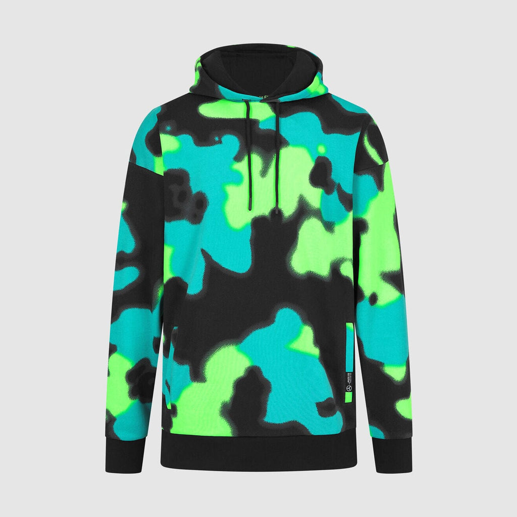 Mercedes AMG Petronas F1 Spray Camo Hoodie Hoodie Hoodies Mercedes AMG Petronas 