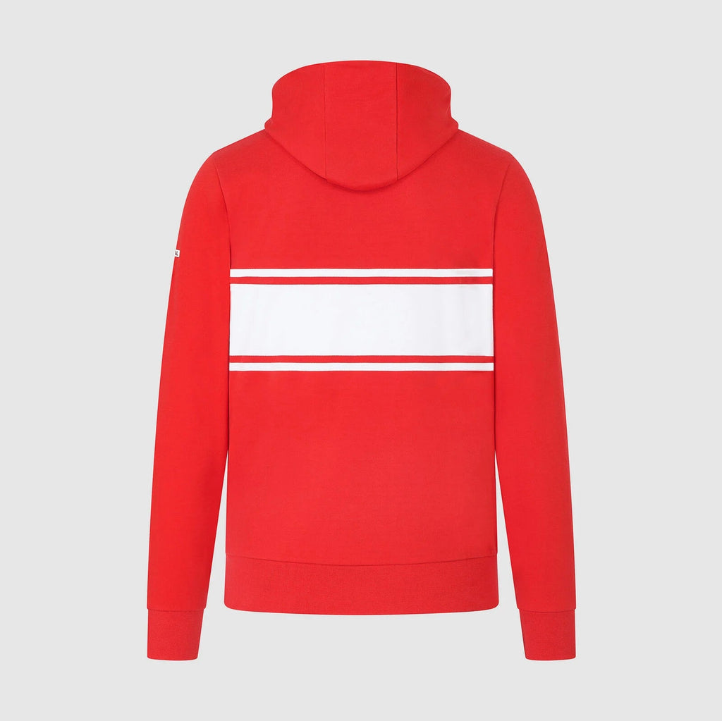 Ayrton Senna Men's Legacy Hoody- Red Hoodies Ayrton Senna 